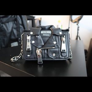 Moschino biker bag